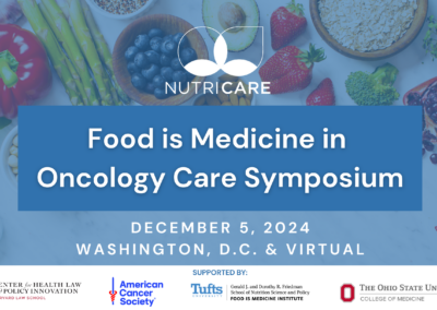 Food is Medicine in Oncology Care Symposium